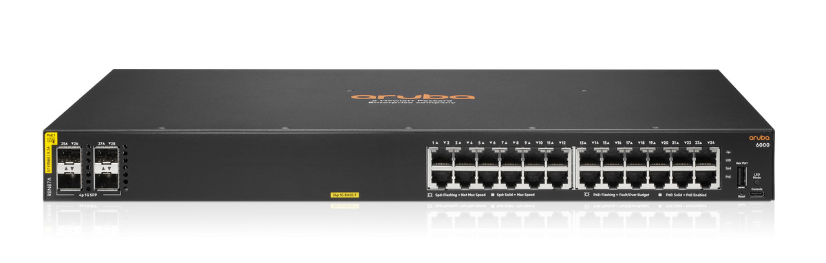 Aruba 6000 24G CL4 4SFP Swch R8N87A#ABB