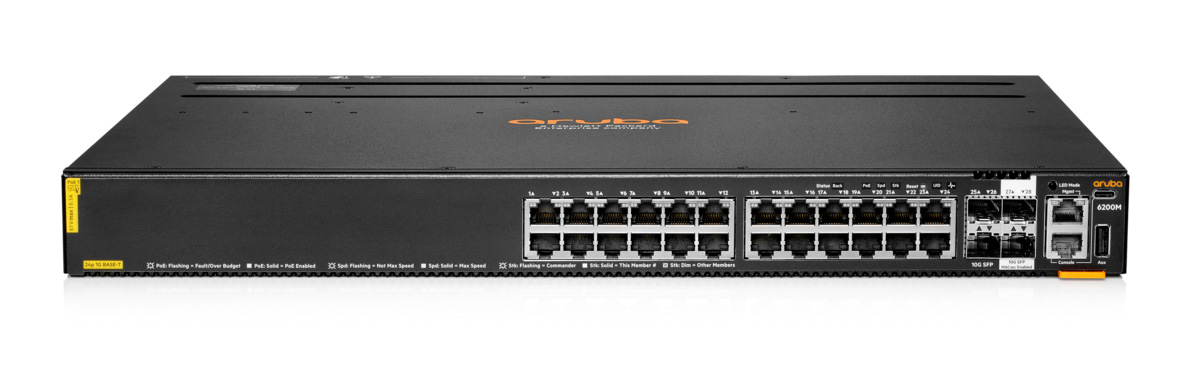 Aruba 6200M 24G CL4 PoE 4SFP+ Sw R8Q68A