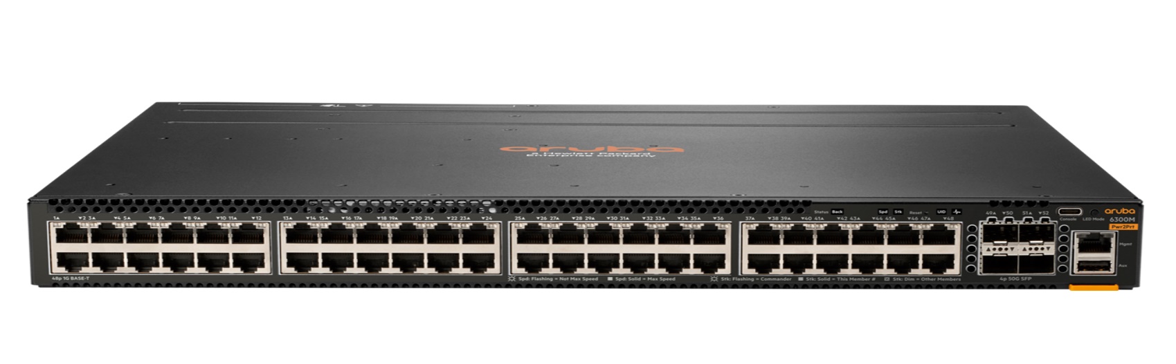 Aruba 6300M 48G Pwr2Prt 2F 1PS Bdl JL762A