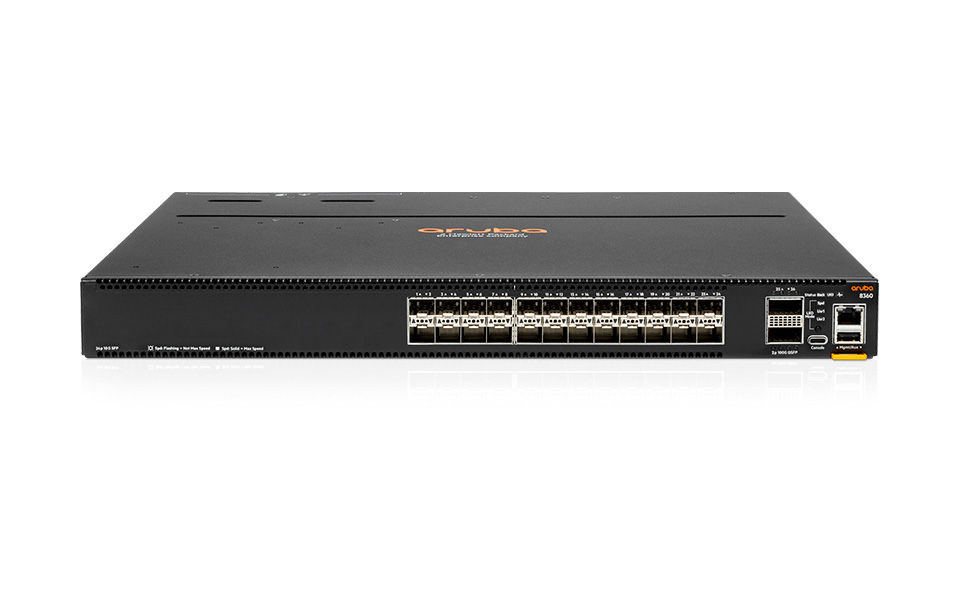 Aruba 8360-24XF2C v2 FB 3F 2AC Bdl JL710C#ABB