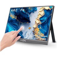 Arzopa A1T Touch Portable Monitor 15.6" IPS Full HD 1080p Metal Housing Dotykový Přenosný monitor A1T-BLACK