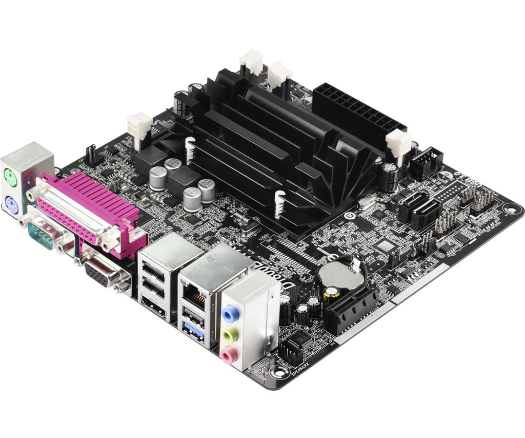 ASRock D1800B-ITX, J1800, DualDDR3-1333, SATA2, HDMI, D-Sub, mITX
