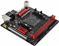 ASROCK MB Fatal1ty AB350 Gaming-ITX/ac (AM4, amd B350, 2xDDR4, PCIE, 4xSATA3 + Ultra M.2, 2xHDMI, USB3.1, 7.1, GLAN, mi