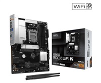 ASRock MB Sc AM5 B850 Rock WiFi 7, AMD B850, 4xDDR5, 1xDP, 1xHDMI, WiFi, mATX