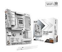 ASRock MB Sc AM5 B850M Challenger WiFi WHITE, AMD B850, 4xDDR5, 1xDP, 1xHDMI, WiFi, mATX