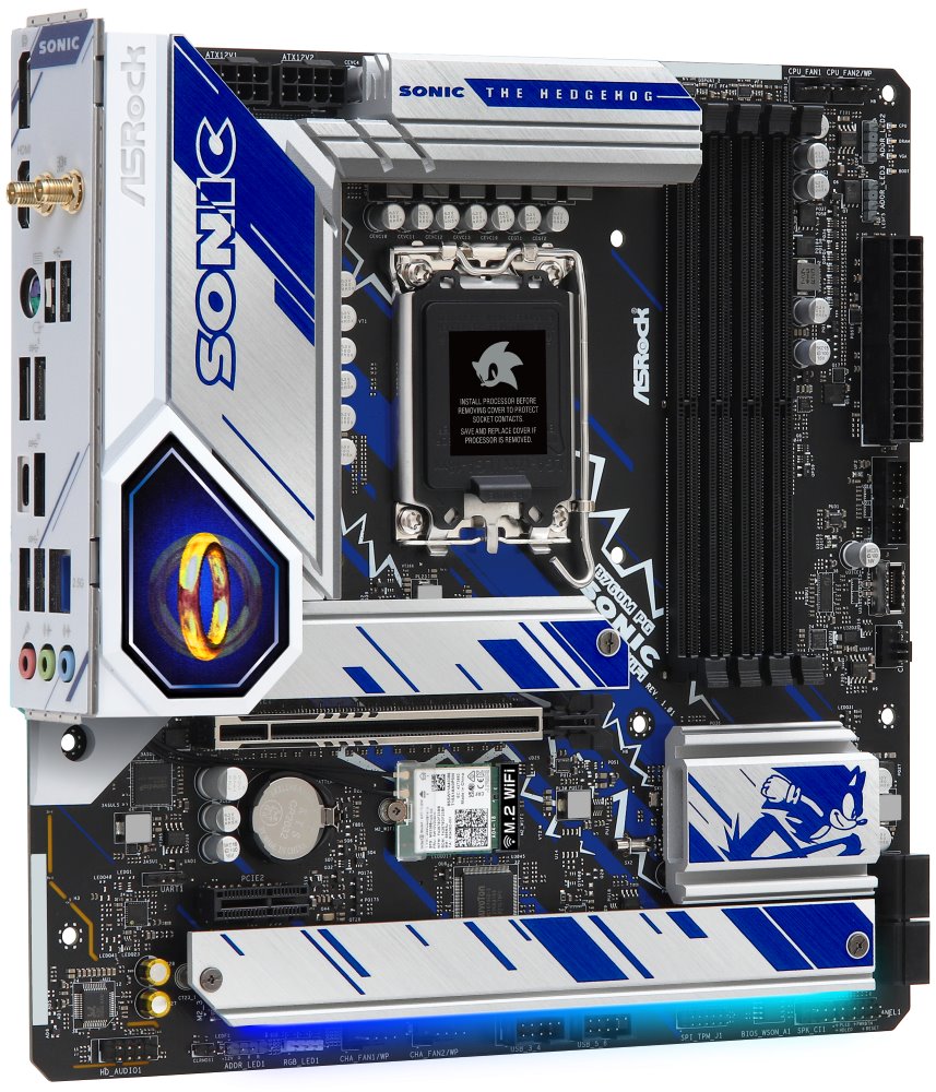 ASRock MB Sc LGA1700 B760M PG SONIC WIFI, Intel B760, 4xDDR5, 1xDP, 1xHDMI, WI-FI, mATX