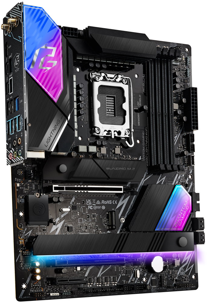 ASRock MB Sc LGA1851 Z890 LIGHTNING WIFI, Intel Z890, 4xDDR5, 1xHDMI, 2xThunderbolt, WI-FI