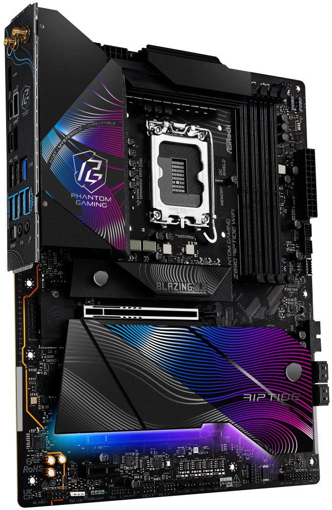 ASRock MB Sc LGA1851 Z890 RIPTIDE WIFI, Intel Z890, 4xDDR5, 1xHDMI, 2xThunderbolt, WI-FI