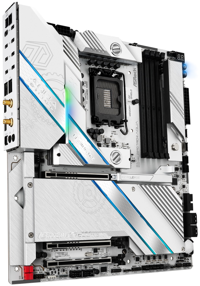 ASRock MB Sc LGA1851 Z890 TAICHI AQUA, Intel Z890, 4xDDR5, 2xThunderbolt, WI-FI, EATX