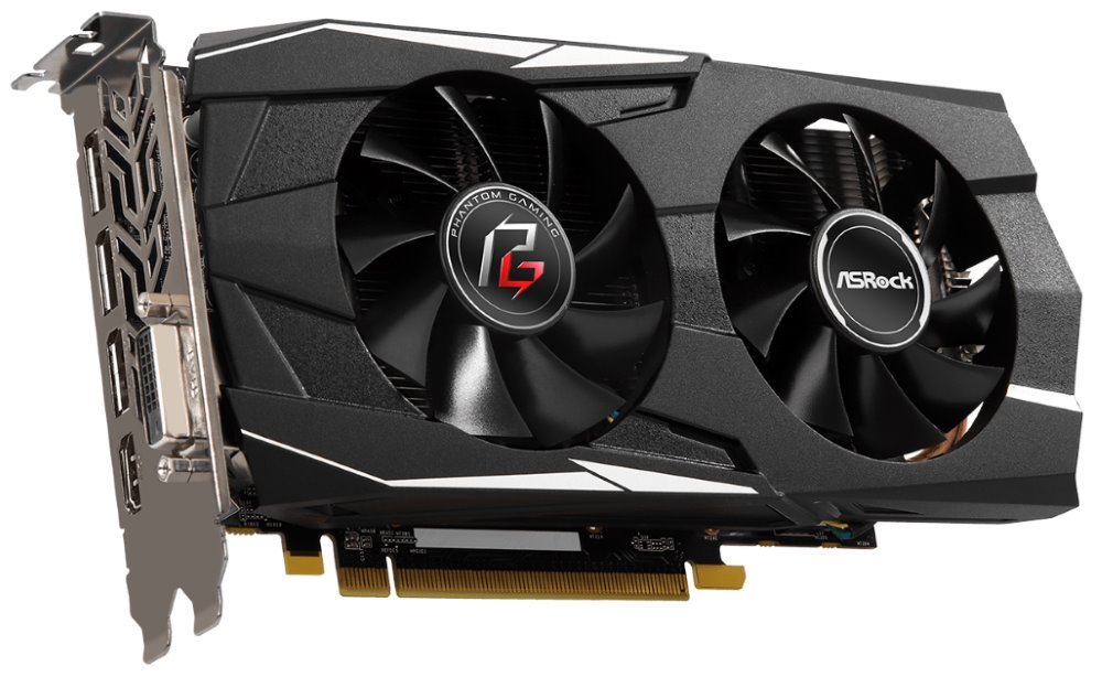 ASROCK Phantom Gaming D Radeon RX570 8G OC / RX570 / 8GB GDDR5 / 3x DP / HDMI / DVI / 2x FAN / a PG D RADEON RX570 8G OC