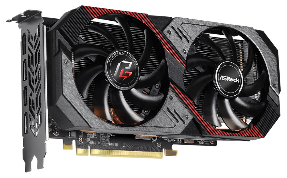 ASROCK Radeon RX 5600 XT Phantom Gaming D2 6G OC / 6GB GDDR6 / PCI-E / 1x HDMI / 3x DP RX5600XT PGD2 6GO