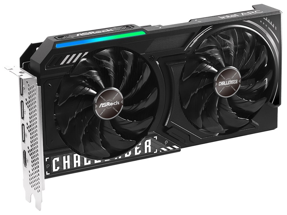 ASRock VGA Intel Arc B580 Challenger 12G OC, Arc B580, 12GB GDDR6, 3xDP, 1xHDMI B580 CL 12GO