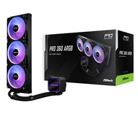 ASROCK Vodní chladič Pro 360 ARGB, 3x120mm, LGA1851, AM5, černá 90-APRA36-BAAGA6