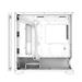 ASUS A23 PLUS Transparent Glass ARGB WHITE, 4x ARGB fan, mATX, USB-C, biela 90DC00K3-B19010
