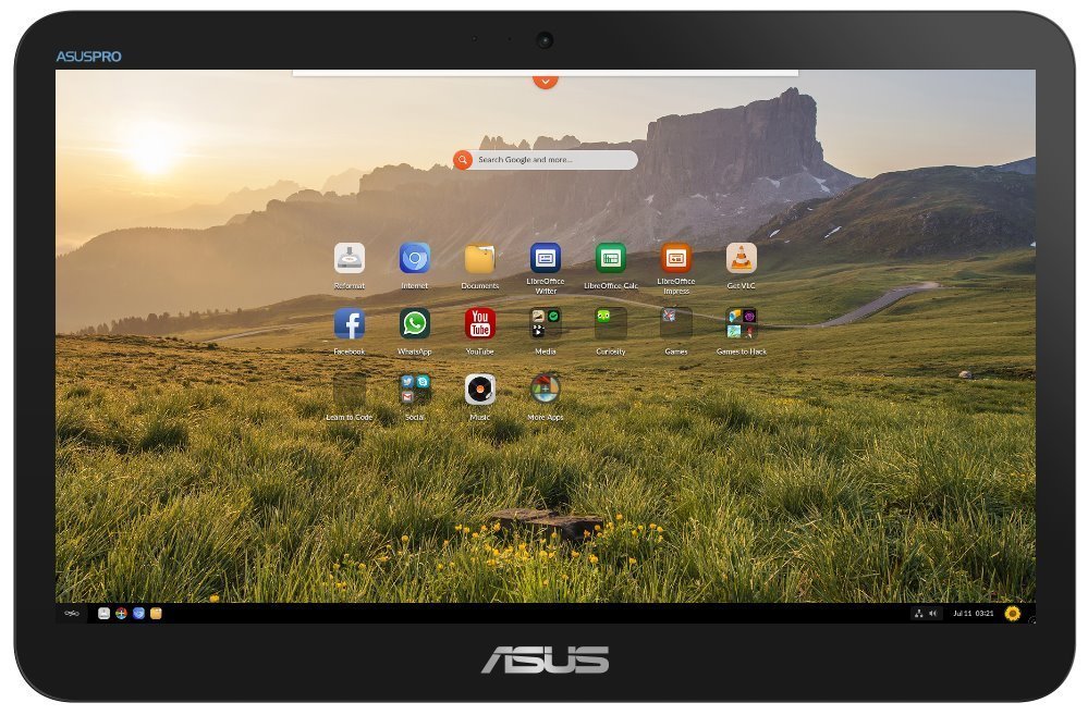 ASUS AiO V161GART-BD077D/ Celeron N4020/ 8GB DDR4/ 128GB SSD/ Intel UHD 600/ 15,6" HD touch/ Endless/ černý