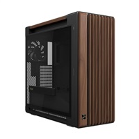 ASUS case PROART PA602 WALNUT WOOD MODERN TG, Mid Tower, průhledná bočnice, černá 90DC00J0-B09030