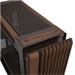 ASUS case PROART PA602 WALNUT WOOD RETRO TG, Mid Tower, průhledná bočnice, hnědá 90DC00J8-B09000