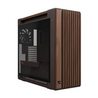 ASUS case PROART PA602 WALNUT WOOD RETRO TG, Mid Tower, průhledná bočnice, hnědá 90DC00J8-B09000