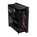 ASUS case ROG Cronox ARGB, E-ATX, Průhledná bočnice, 4x120mm ARGB, černá 90DC00T0-B09030