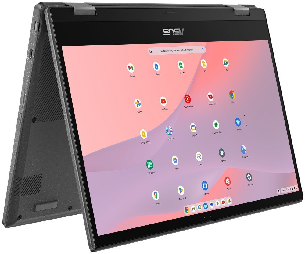 ASUS ChromeBook CM1/ MediaTek 520/ 8GB/ 128GB/ ARM Mali-G52 MC2/ 14"FHD,lesklý,touch/ Chrome OS EDU/ CM1402FM2A-EDU8128