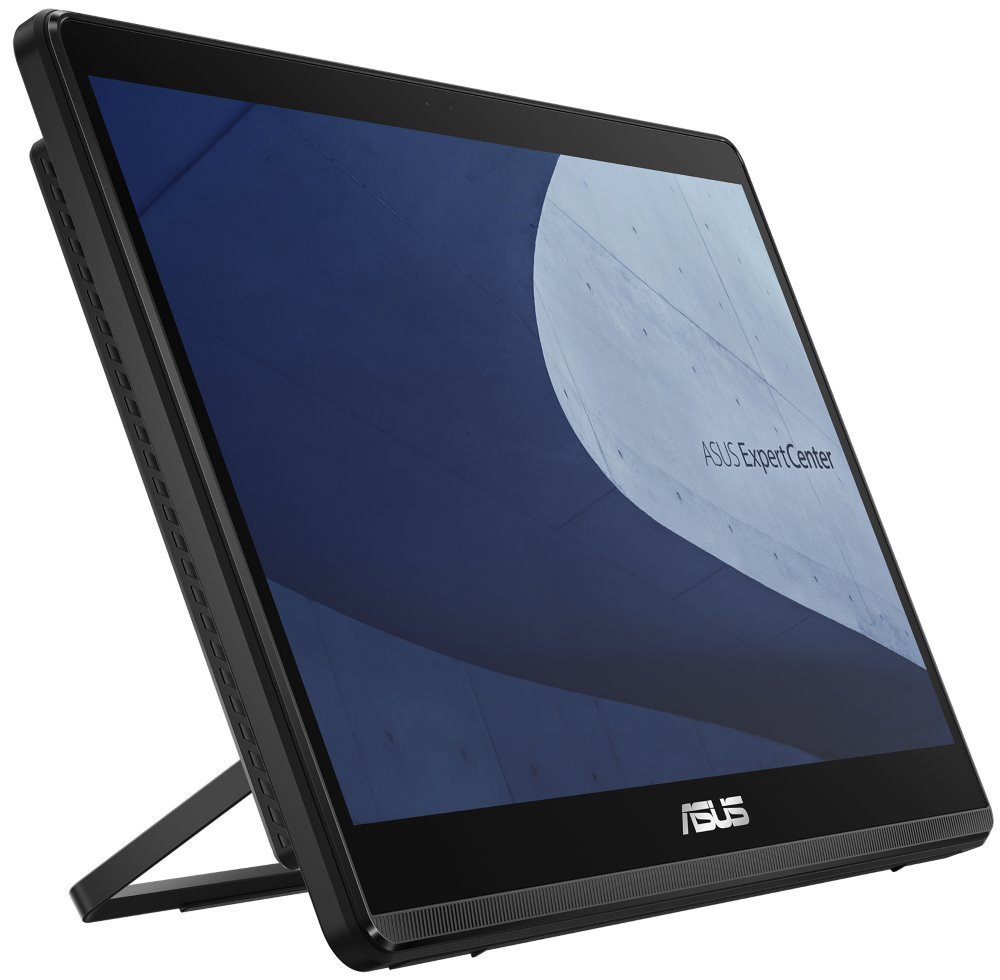 ASUS ExpertCenter E1/ AiO/ Celeron N4500/ 4GB DDR4/ 128GB SSD/ Intel UHD/ 15,6"FHD,touch/ bez OS/ černý E1600WKAT-BA076M