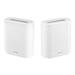 ASUS ExpertWiFi EBM68 AX7800 Tri-band Mesh WiFi 6 System (2-pack) 90IG07V0-MO3A40