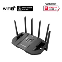 ASUS Herní Router TUF-BE9400 3-pásmový WiFi7 Router, 1x WAN, 3x LAN, AiMesh 90IG0A30-MO9C00