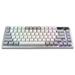 ASUS klávesnice ROG AZOTH Moonlight White, mechanická, Bluetooth, US, bílá 90MP031A-BKUA11