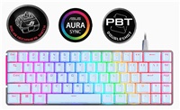 ASUS klávesnice ROG FALCHION ACE Moonlight White, mechanická, USB, US, bílá 90MP0346-BKUA11