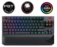 ASUS klávesnice ROG STRIX SCOPE RX TKL WIRELESS DELUXE (ROG RX RED / PBT) - US 90MP02J0-BKUA01