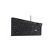ASUS KU100 SmartCard Keyboard - drôtová klávesnica, čierna, CZ/SK 90XB05E0-BKB000
