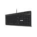 ASUS KU100 SmartCard Keyboard - drôtová klávesnica, čierna, CZ/SK 90XB05E0-BKB000
