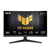 ASUS LCD 27" VG27VQM1B TUF Gaming 1920x1080, Full HD, Curved, 280Hz, ELMB, FreeSync, 1ms, 90% DCI-P3, HD 90LM0A81-B01170