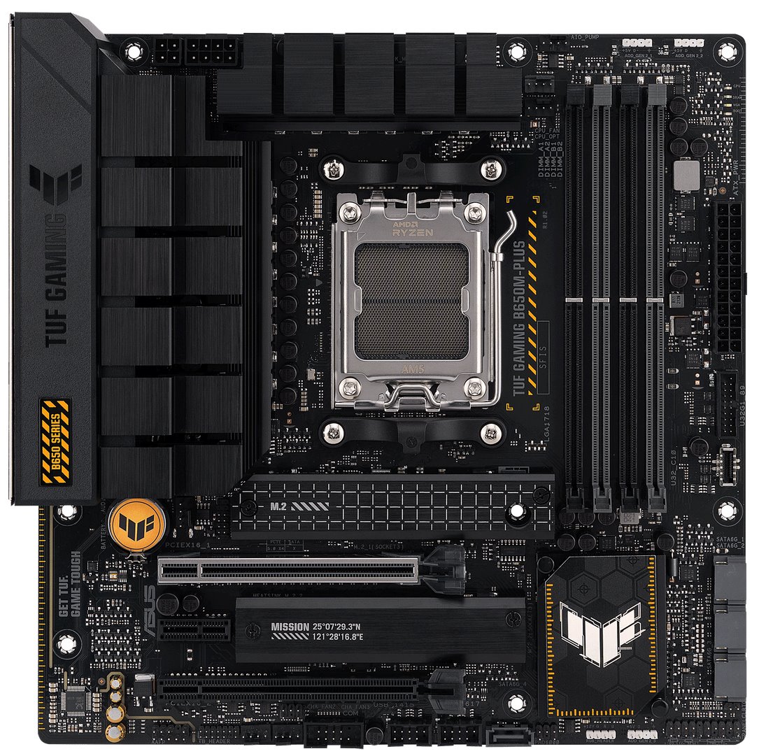 ASUS MB Sc AM5 TUF GAMING B650M-PLUS, AMD B650, 4xDDR5, 1xDP, 1xHDMI, mATX 90MB1BG0-M0EAY0