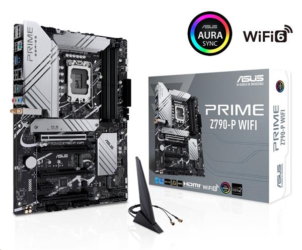 ASUS MB Sc LGA1700 PRIME Z790-P WIFI, Intel Z790, 4xDDR5, 1xDP, 1xHDMI, WI-FI 90MB1CJ0-M0EAY0
