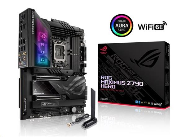 ASUS MB Sc LGA1700 ROG MAXIMUS Z790 HERO, Intel Z790, 4xDDR5, 1xHDMI, WI-FI 90MB1CI0-M0EAY0