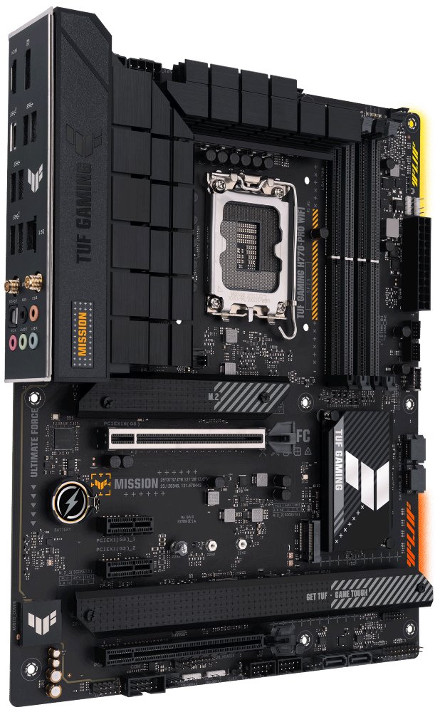 ASUS MB Sc LGA1700 TUF GAMING H770-PRO WIFI, Intel H770, 4xDDR5, 1xDP, 1xHDMI, WI-FI 90MB1D50-M0EAY0
