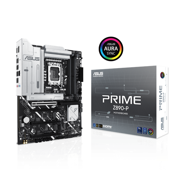 ASUS MB Sc LGA1851 PRIME Z890-P, Intel Z890, 4xDDR5, 1xDP, 1xHDMI, 1xThunderbolt, ATX 90MB1I50-M0EAY0