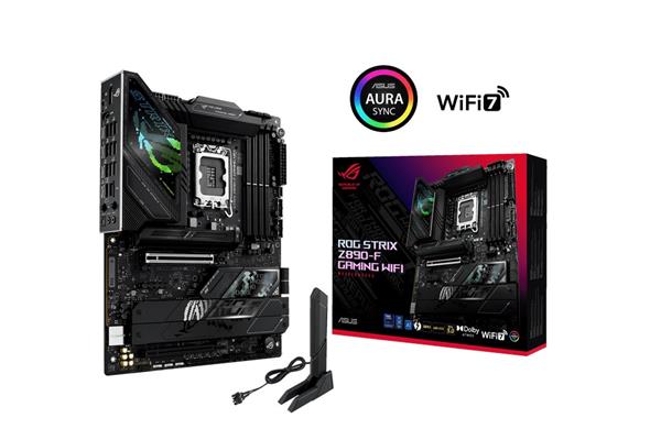 ASUS MB Sc LGA1851 ROG STRIX Z890-F GAMING WIFI, Intel Z890, 4xDDR5, 1xDP, 1xHDMI, 2xThunderbolt, WI-FI, 90MB1I40-M0EAY0