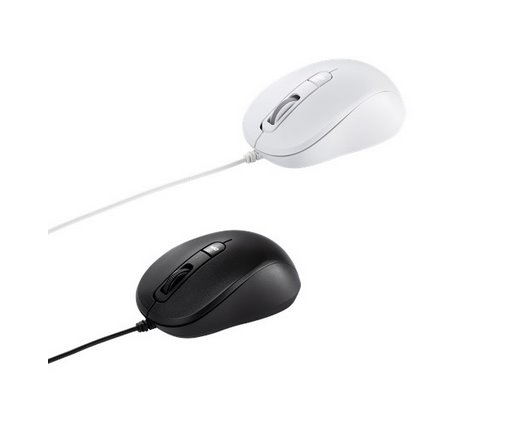 ASUS MOUSE MU101C white - optická drôtová myš; biela 90XB05RN-BMU010