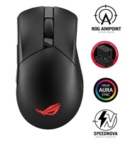 ASUS myš P711 Gladius III AimPoint, Bezdrátová, 2.4GHz, BT 5.1, černá 90MP02Y0-BMUA01