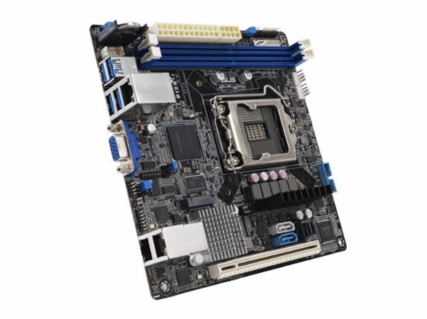 ASUS P12R-I/ASMB10, P12R-I/LGA-1200, C252,MiniITX,2DIMM, 1*PCIe x1slot, 6*SATA ports, 2*M2, 2 x Intel® I 90SB0A70-M0UAY0