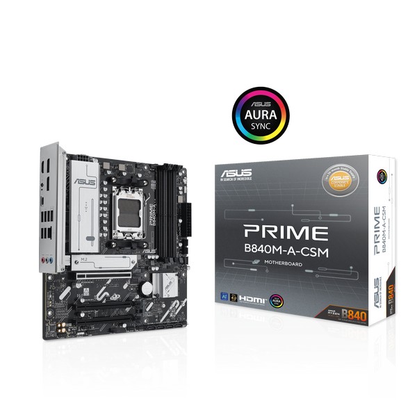 ASUS PRIME B840M-A-CSM soc AM5 DDR5 B840 mATX HDMI 2xDP 90MB1J10-M0EAYC