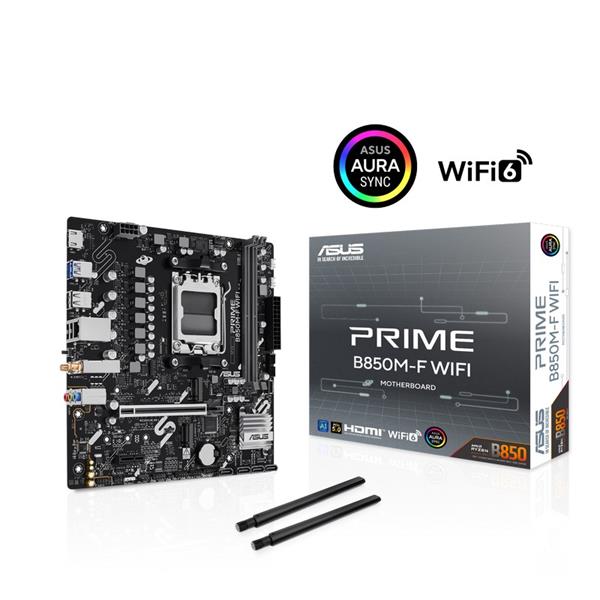 ASUS PRIME B850M-F WIFI soc AM5 DDR5 B850 mATX 90MB1N80-M0EAY0