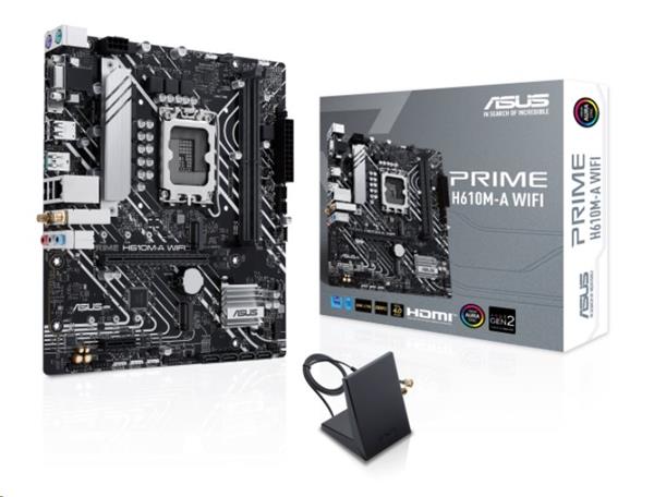ASUS PRIME H610M-A WIFI soc 1700 H610 DDR5 mATX M.2 HDMI D-Sub DP 90MB1G00-M0EAY0