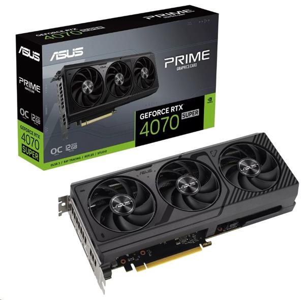 ASUS PRIME RTX4070 SUPER OC 12GB/192-bit GDDR6 HDMI 3xDP 90YV0KC6-M0NA00