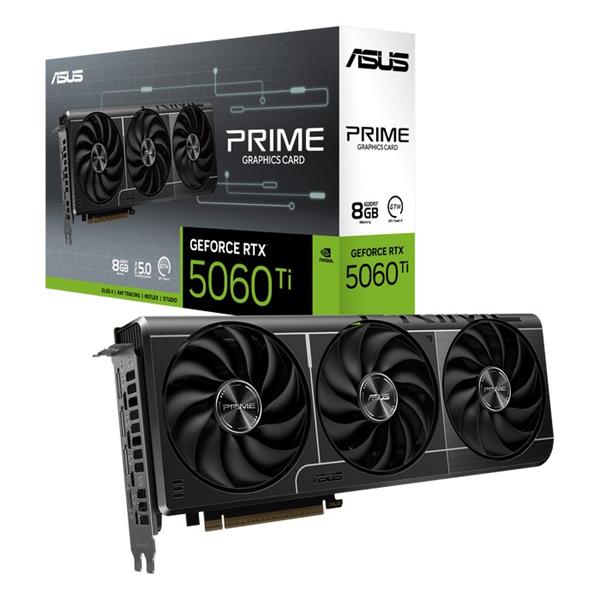 ASUS PRIME-RTX5060TI 8GB/128-bit GDDR7 HDMI 3xDP 90YV0MP1-M0NA00