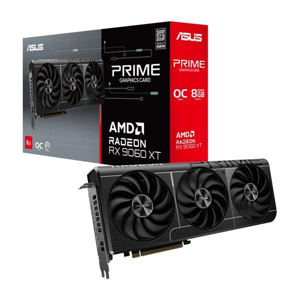 ASUS PRIME RX9060XT OC 8GB/128-bit GDDR6 HDMI 2xDP 90YV0MI0-M0NA00