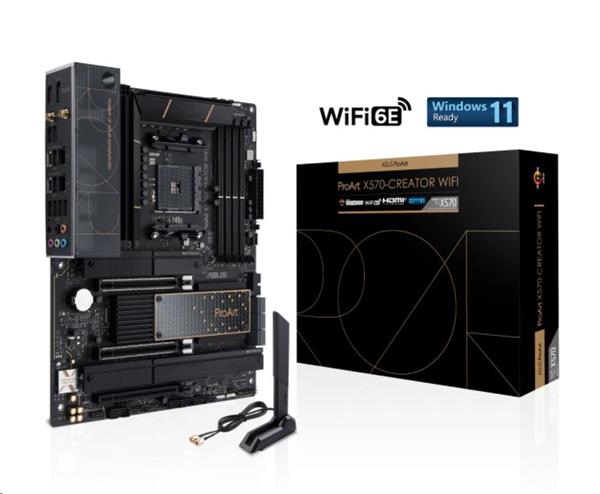 ASUS ProArt X570-CREATOR WIFI soc.AM4 X570 DDR4 ATX M.2 RAID WIFI BT 90MB18Z0-M0EAY0