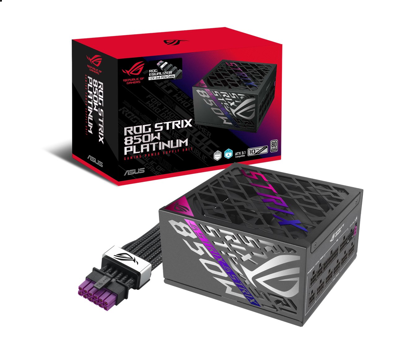 ASUS ROG STRIX 850W PLATINUM Modular 90YE00W8-B0NA00